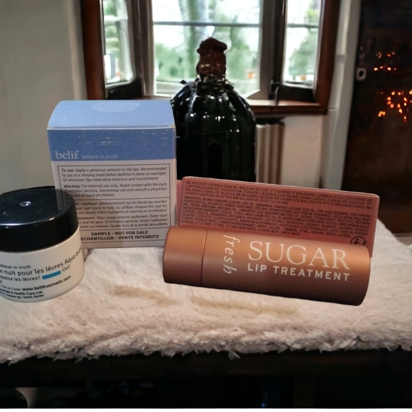 NIB aqua bomb lip mask & sugar lip treatment bundle - Picture 2 of 7